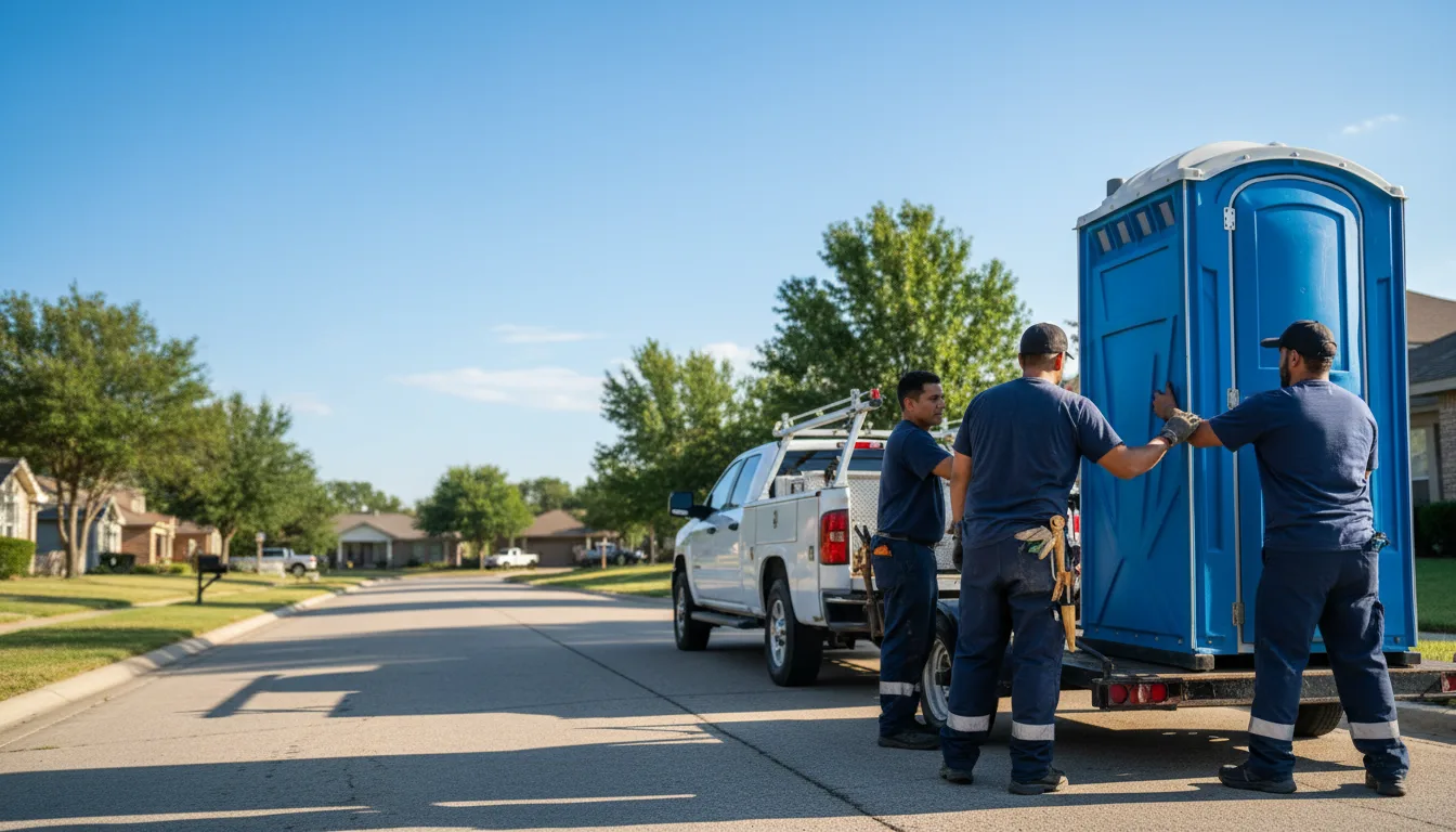 Portable Toilet Rental in Flomot, TX near me